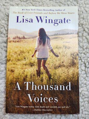 Lisa Wingate A Thousand Voices Paperback Berkley 2021 Novel PB Used Good